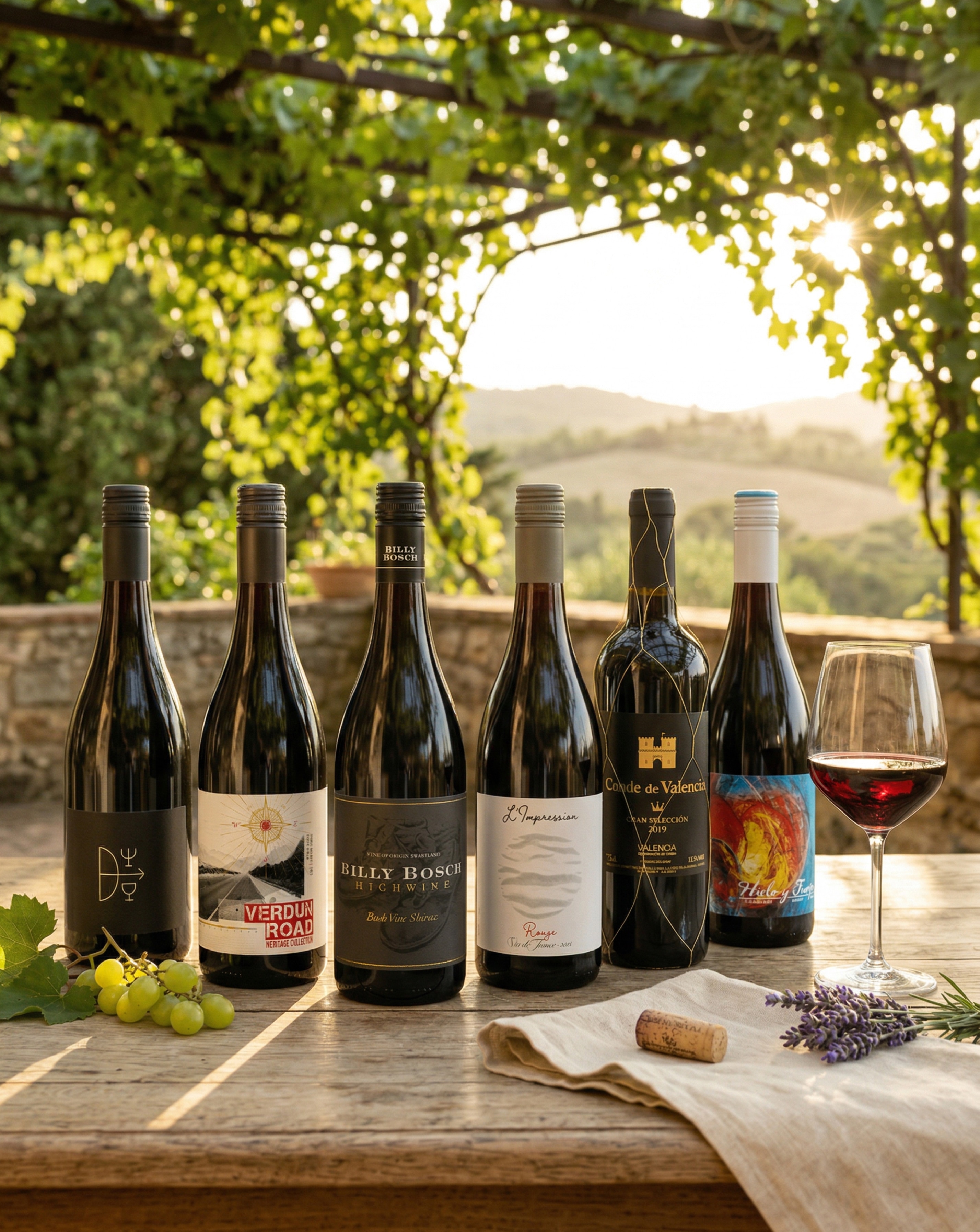 Must Have 6 Bottle Red Case