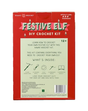 Christmas Elf Crochet Kit
