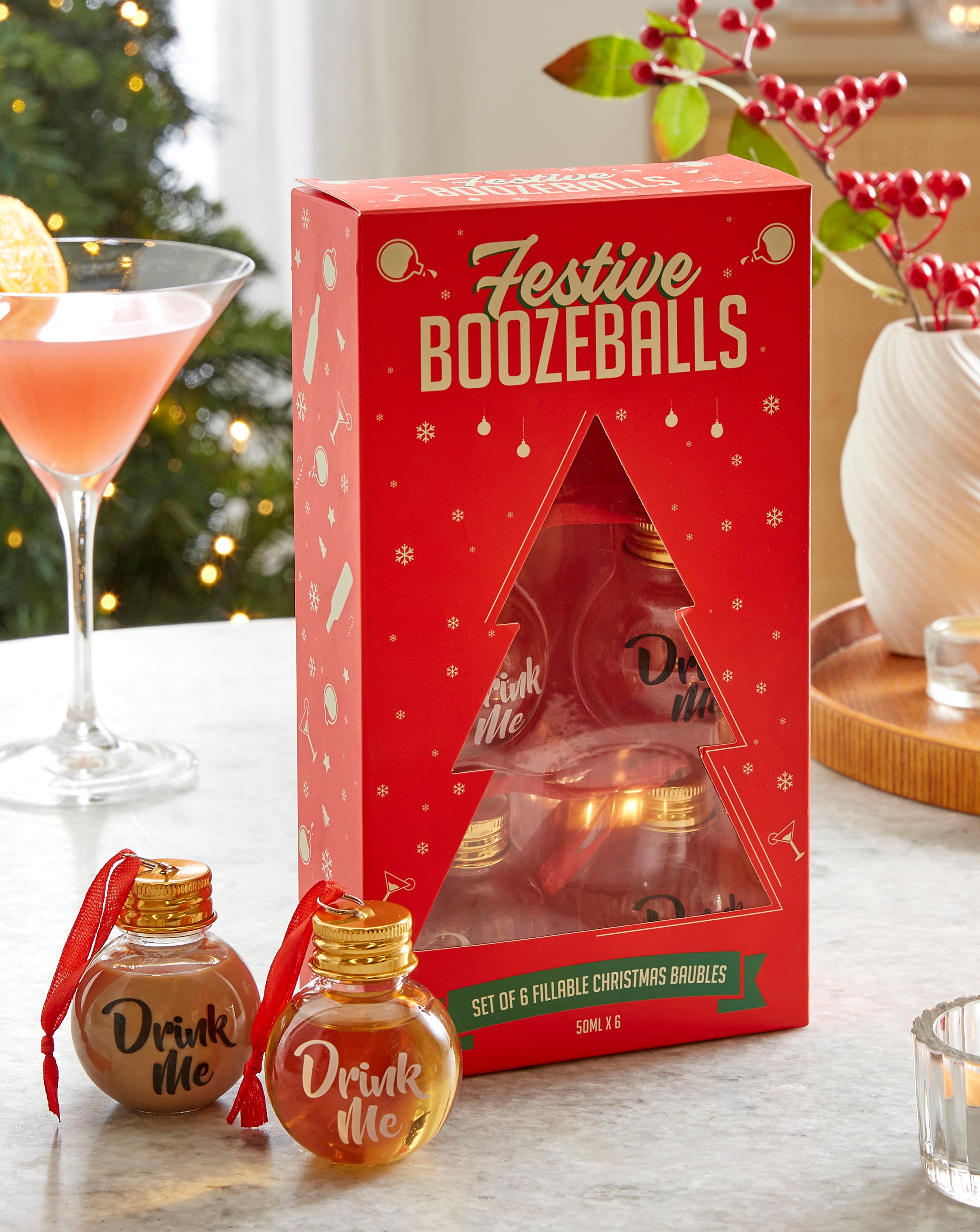 Festive Boozeballs