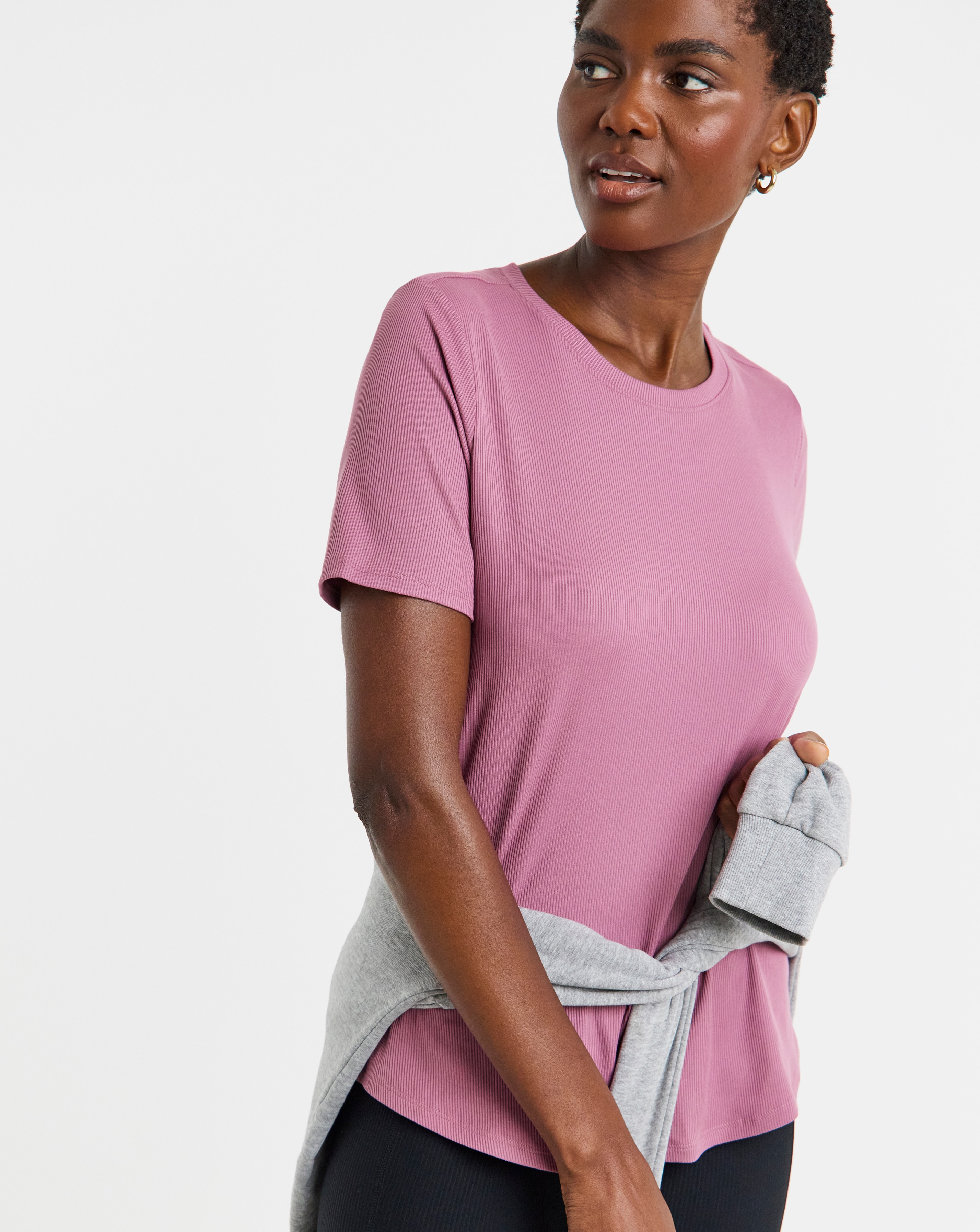 Skechers Go Walk Luxe Rib T-Shirt