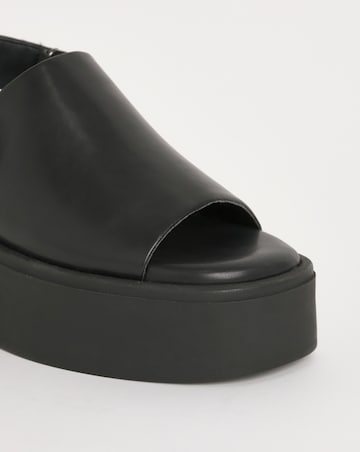 Maddie Slingback Flatform Sandals - Extra Wide Fit (EEE)