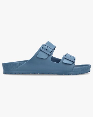 Birkenstock Mens Arizona EVA Elemental Blue Two Bar Mules Standard Width