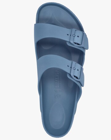 Birkenstock Mens Arizona EVA Elemental Blue Two Bar Mules Standard Width