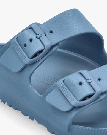 Birkenstock Mens Arizona EVA Elemental Blue Two Bar Mules Standard Width