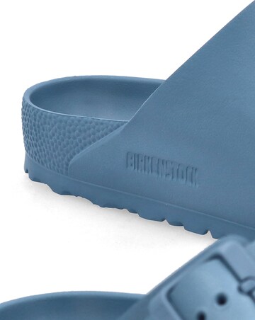 Birkenstock Mens Arizona EVA Elemental Blue Two Bar Mules Standard Width