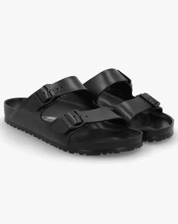 Birkenstock Mens Arizona EVA Black Two Bar Mules Standard Width