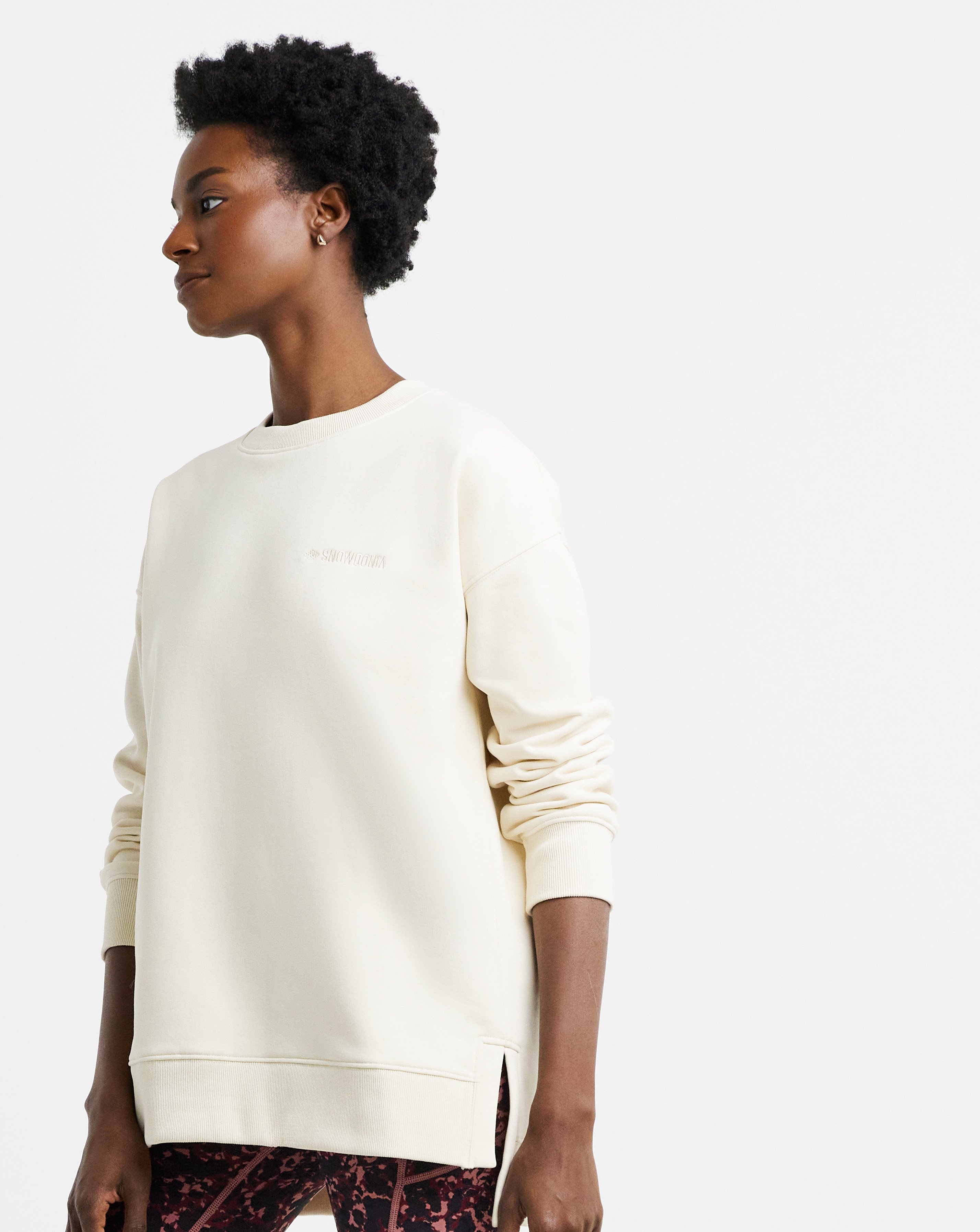 New In - Snowdonia Longline Split Hem Sweatshirt