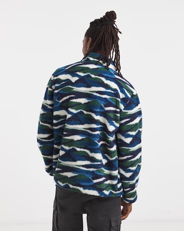 Snowdonia Full Zip Printed Fleece