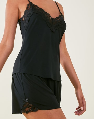 Accessorize Lace Trim Pyjama Set