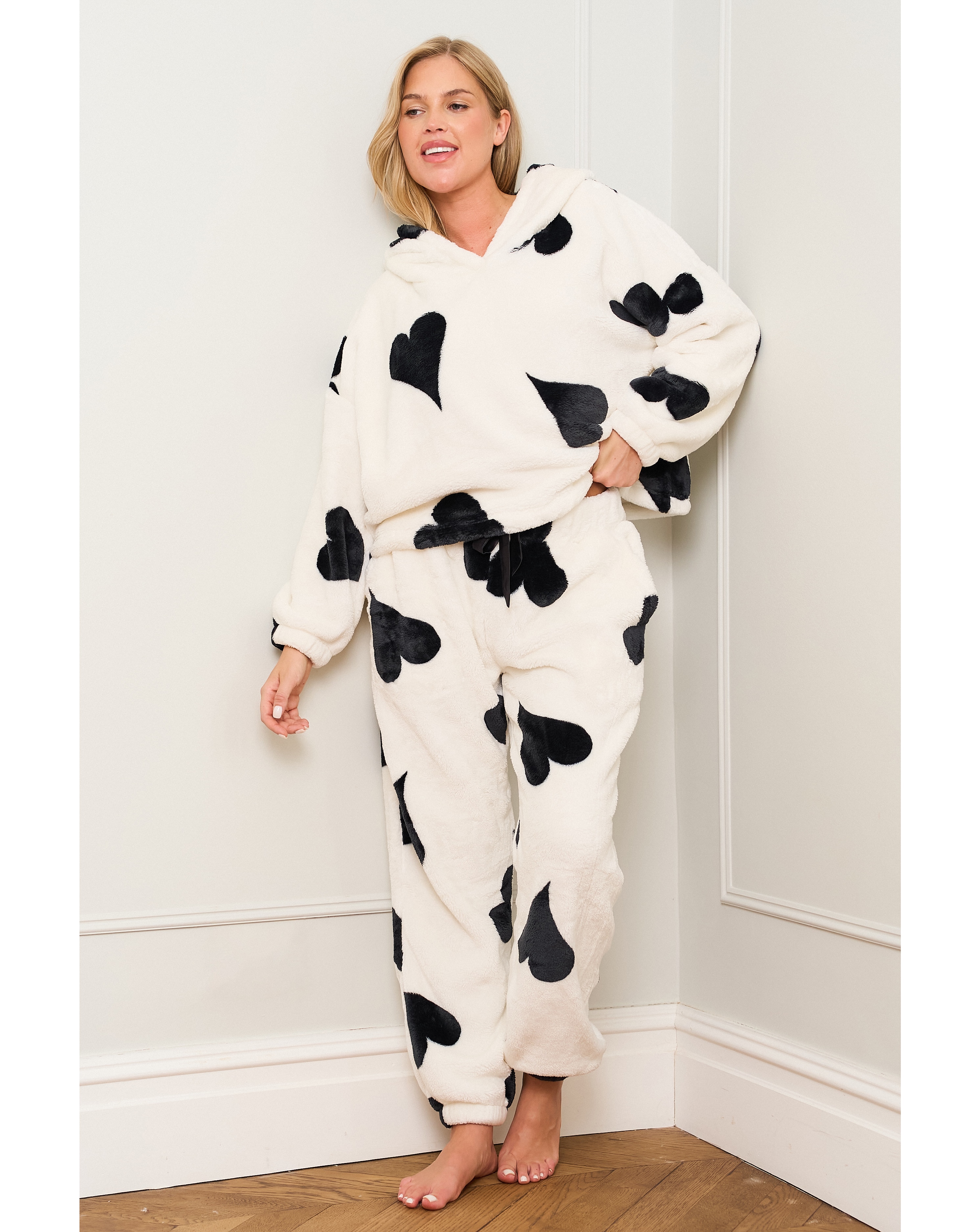 Large Heart Print Twosie