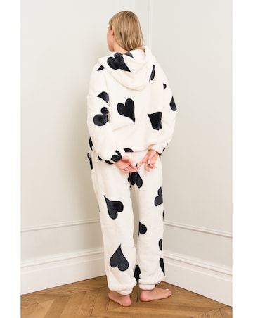 JimJamTheLabel Large Heart Print Twosie