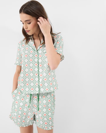 Accessorize Ruffle Shorts Pyjama Set