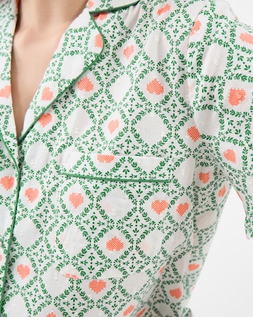 Accessorize Ruffle Shorts Pyjama Set