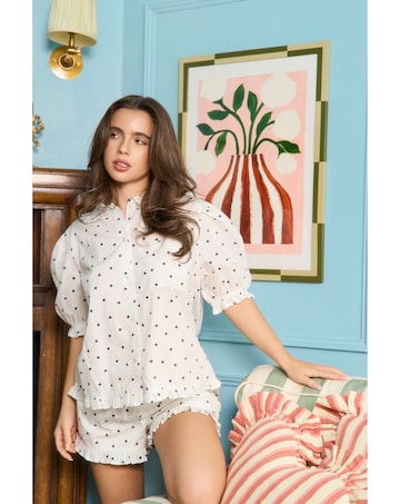 JimJamTheLabel Mono Poplin Shorty Set