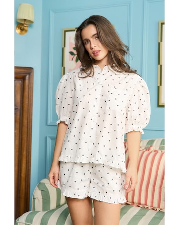 JimJamTheLabel Mono Poplin Shorty Set