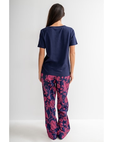 Pour Moi Pure Cotton T-shirt & Trouser Pyjama Set