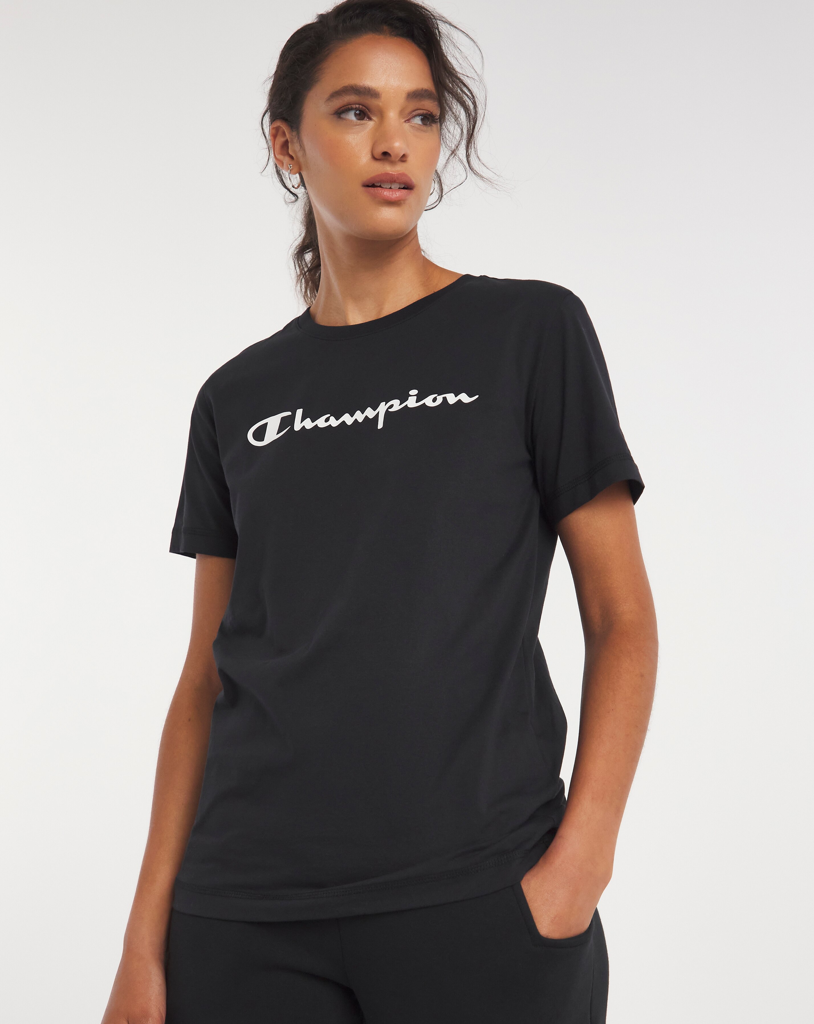 Champion Crewneck Big Logo T-Shirt | J 