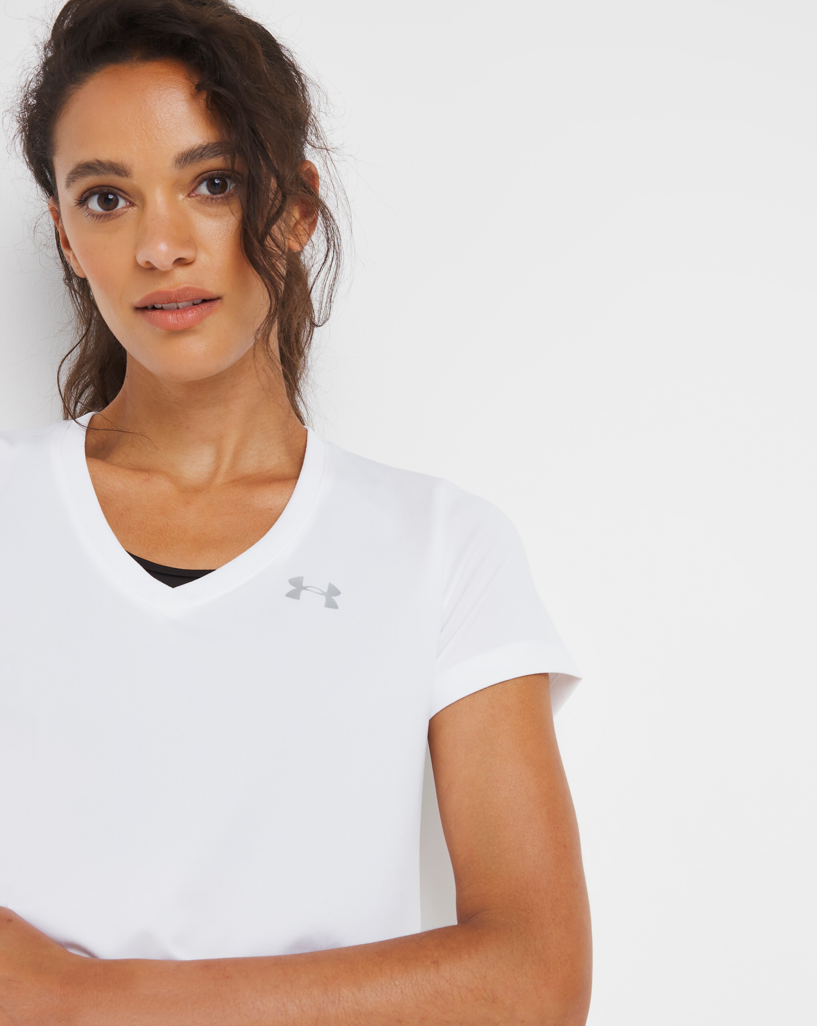 under armour white undershirt