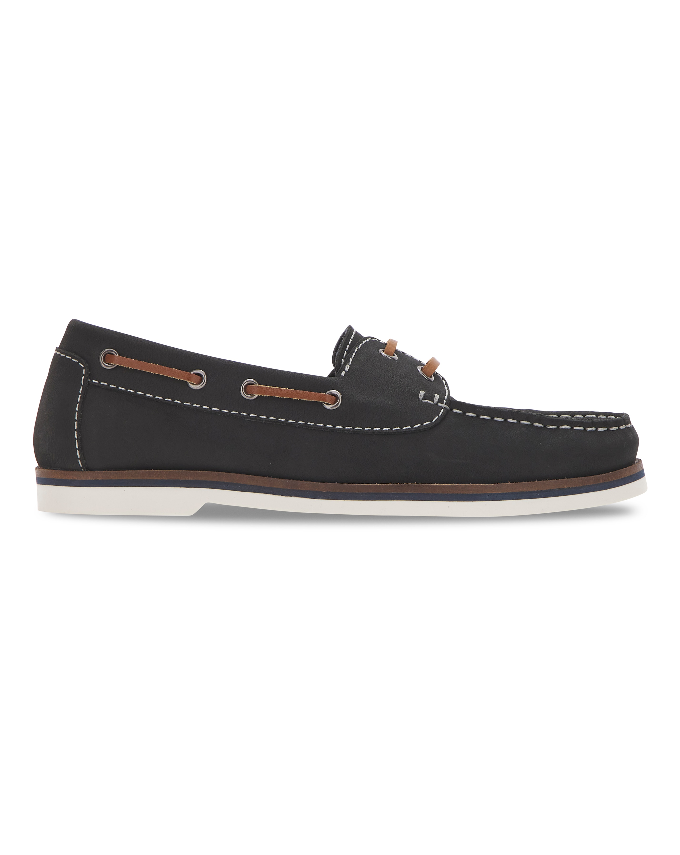 Leather Lace Up Boat Shoes EEE Fit | J 