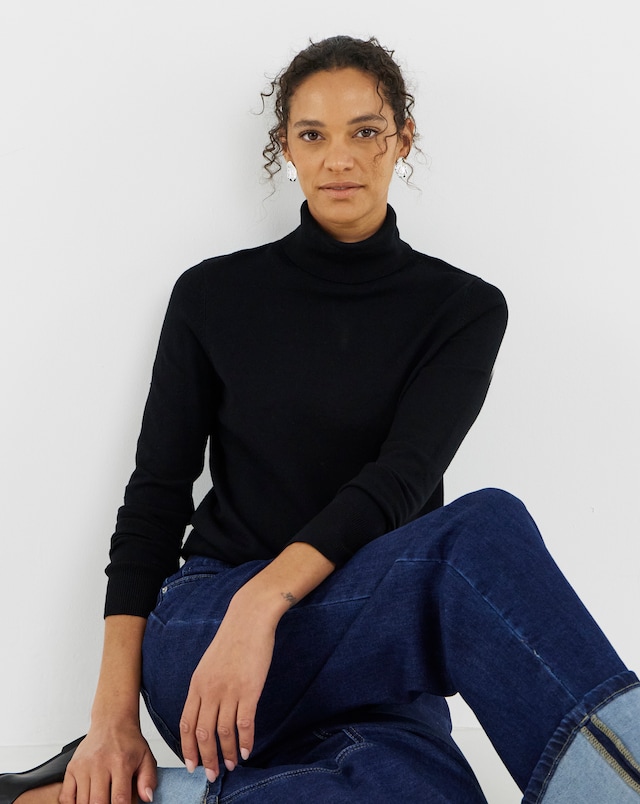 HIGH NECK JUMPER
