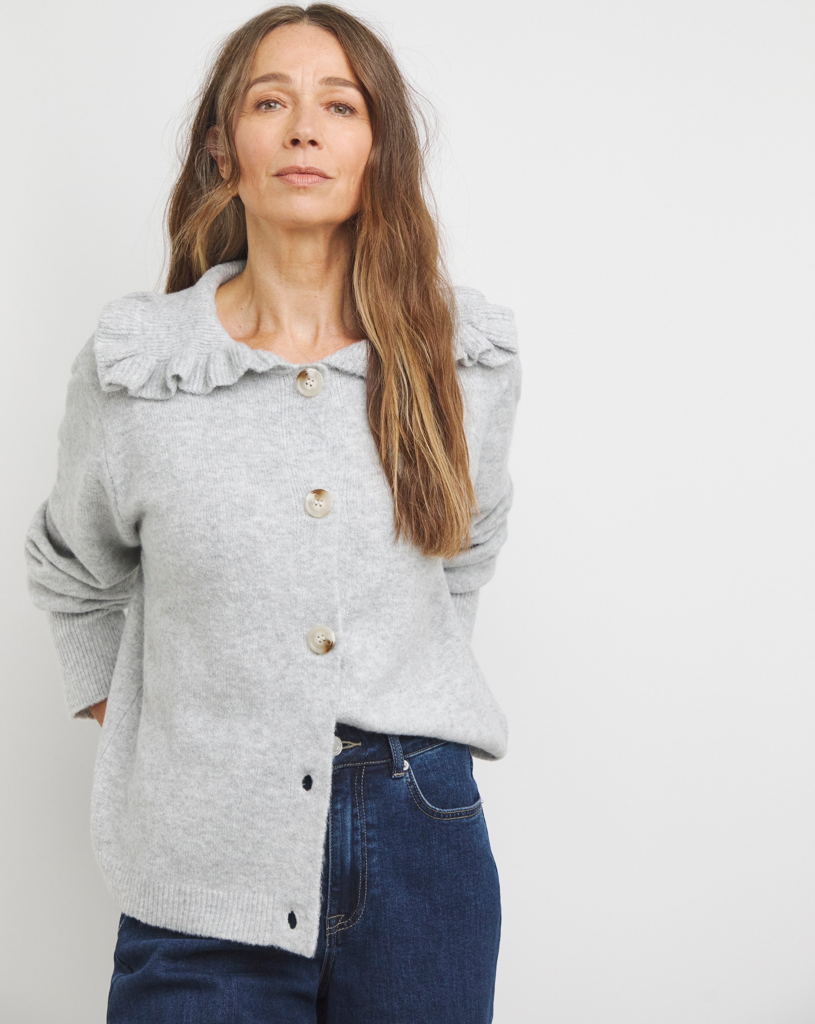 Collar Detail Cardigan