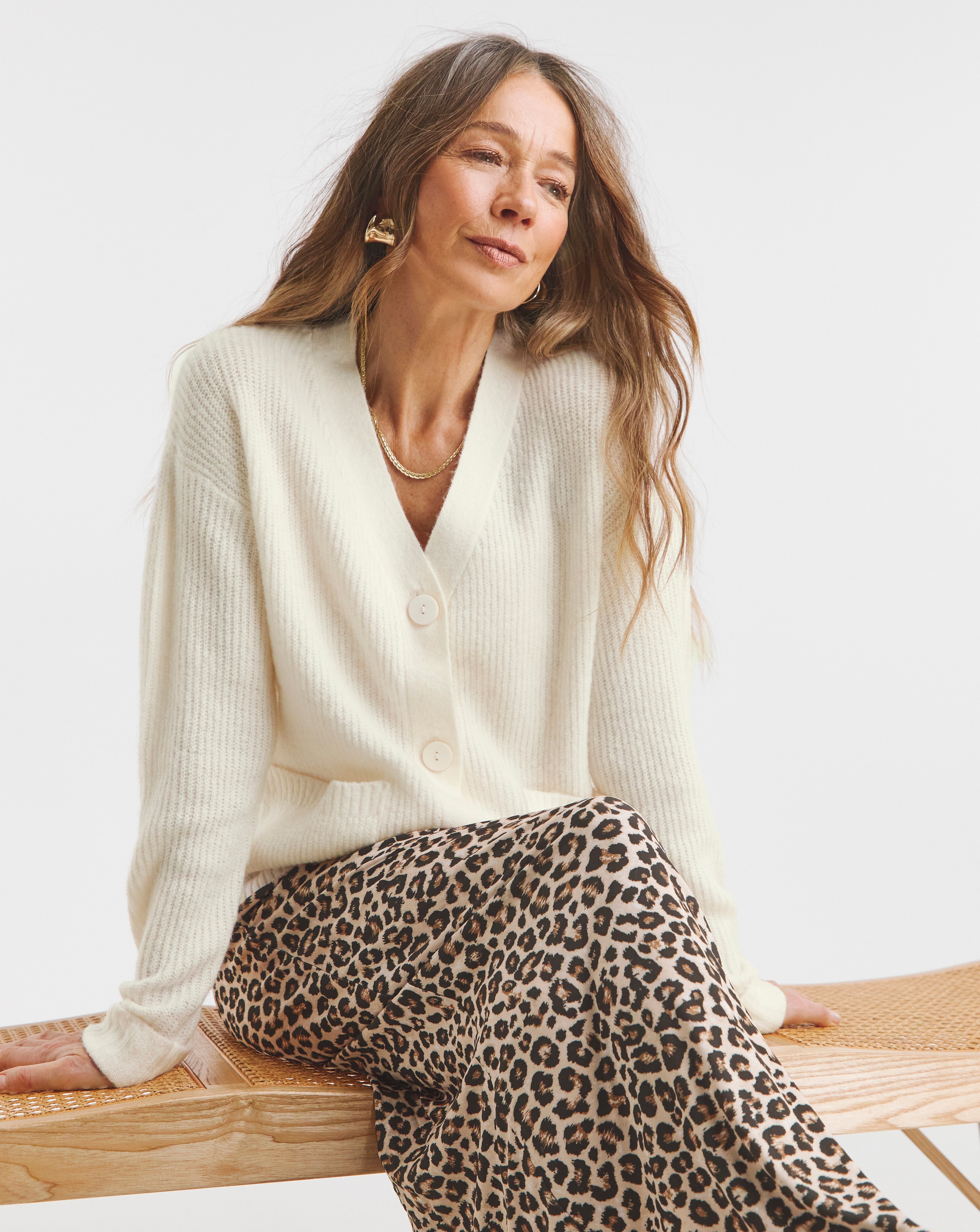 BUTTON THROUGH CARDIGAN