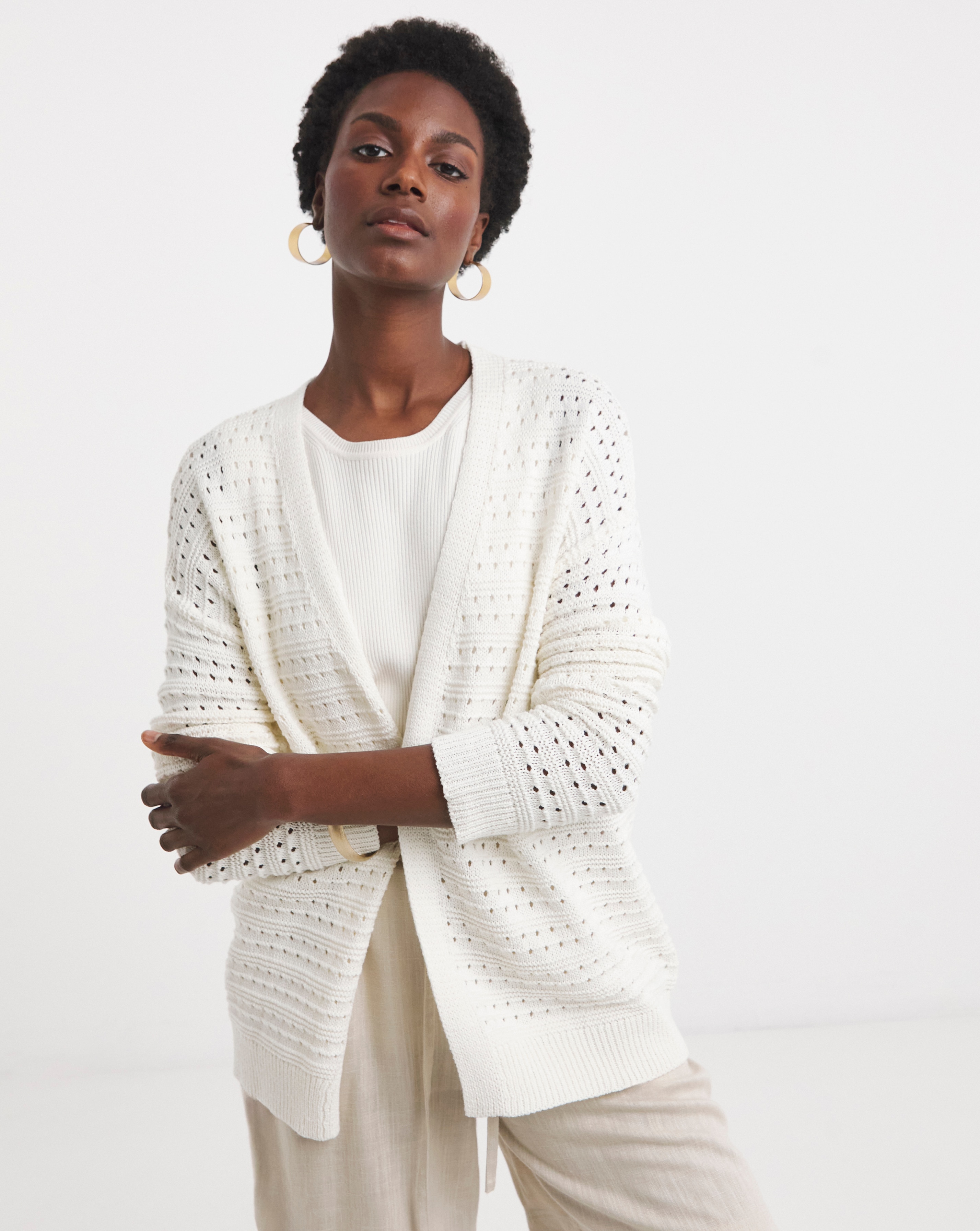 EDGE TO CROCHET CARDIGAN