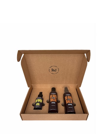 Men Rock Beard Care Gift Set Oak Moss