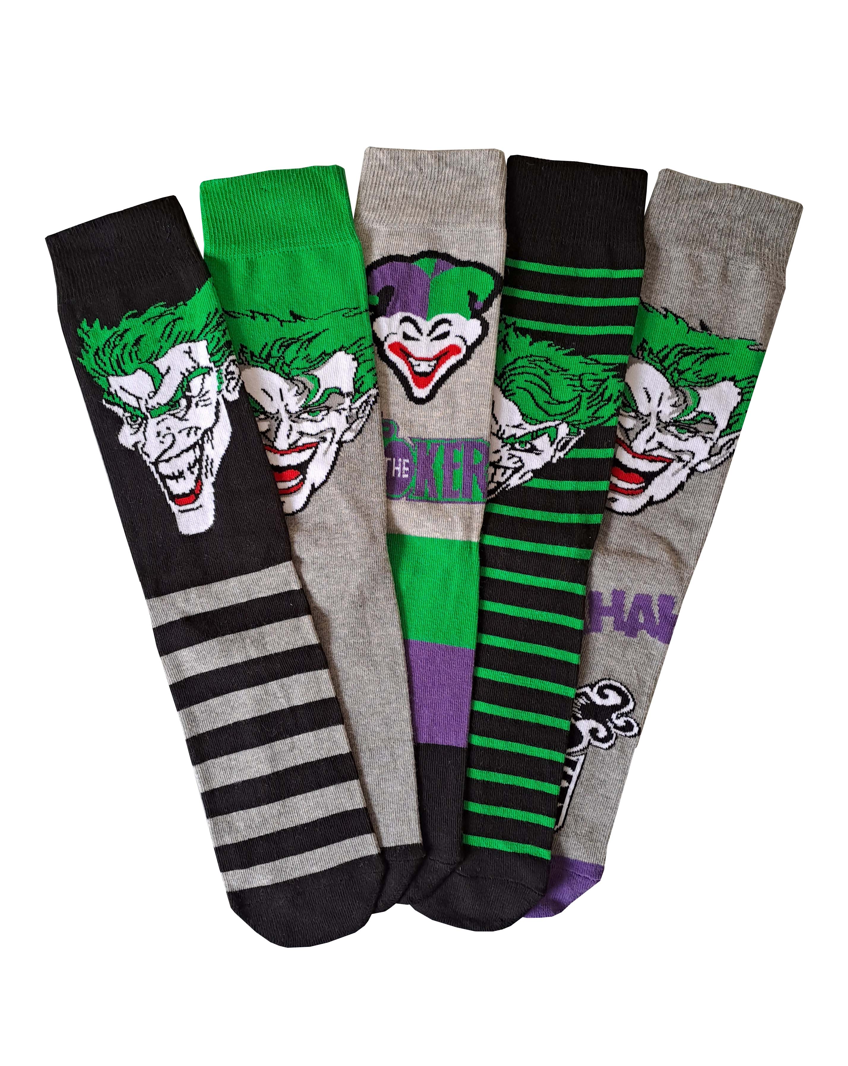 Mens 5pk Joker Sock