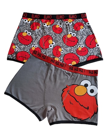 Mens 2pk Elmo Boxers