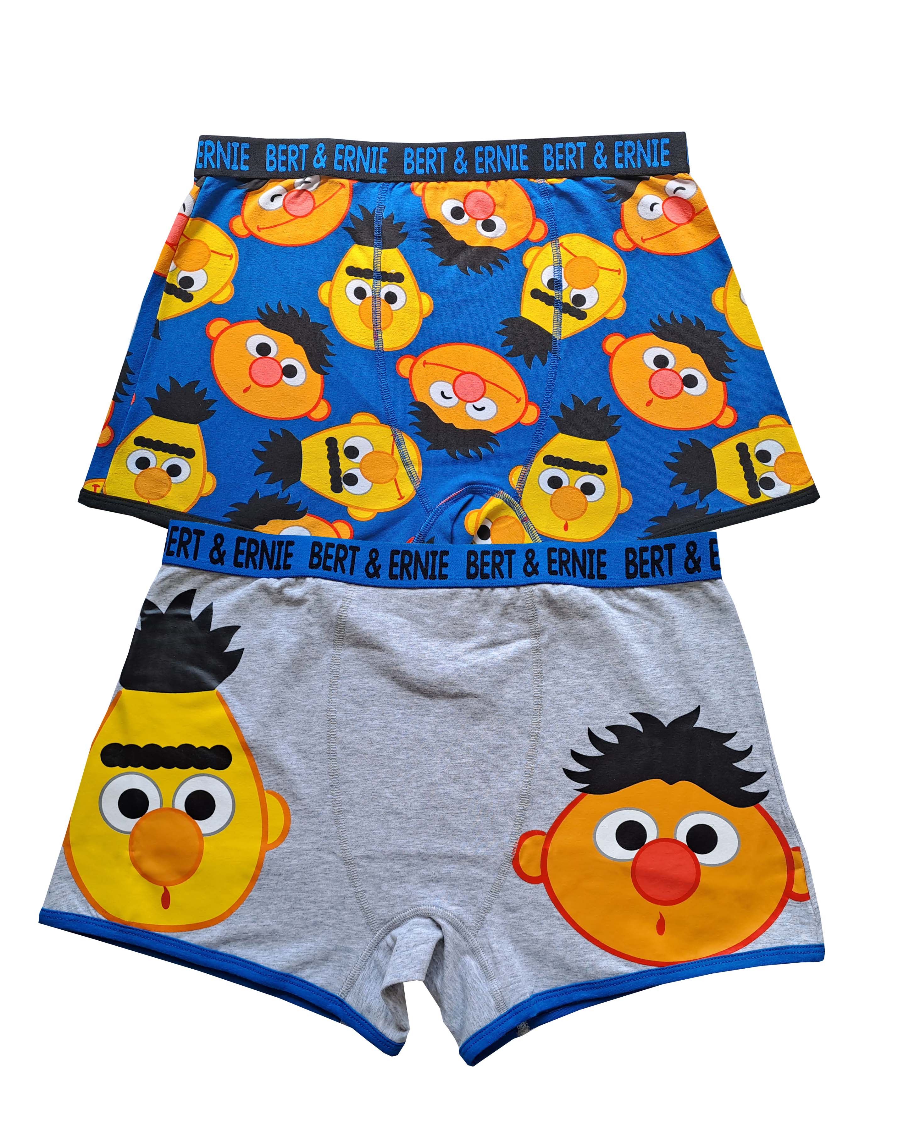 Mens 2pk Bert & Ernie Boxer