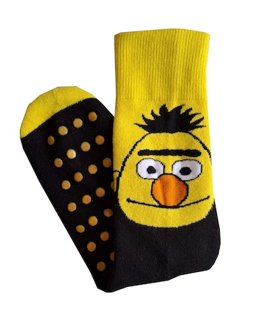 Mens Bert & Ernie 2pk Slipper Sock