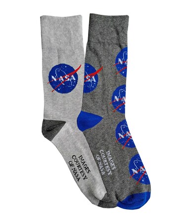 Mens 4pk NASA Socks