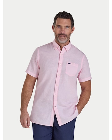 Raging Bull Raging Bull SS Classic Linen Shirt