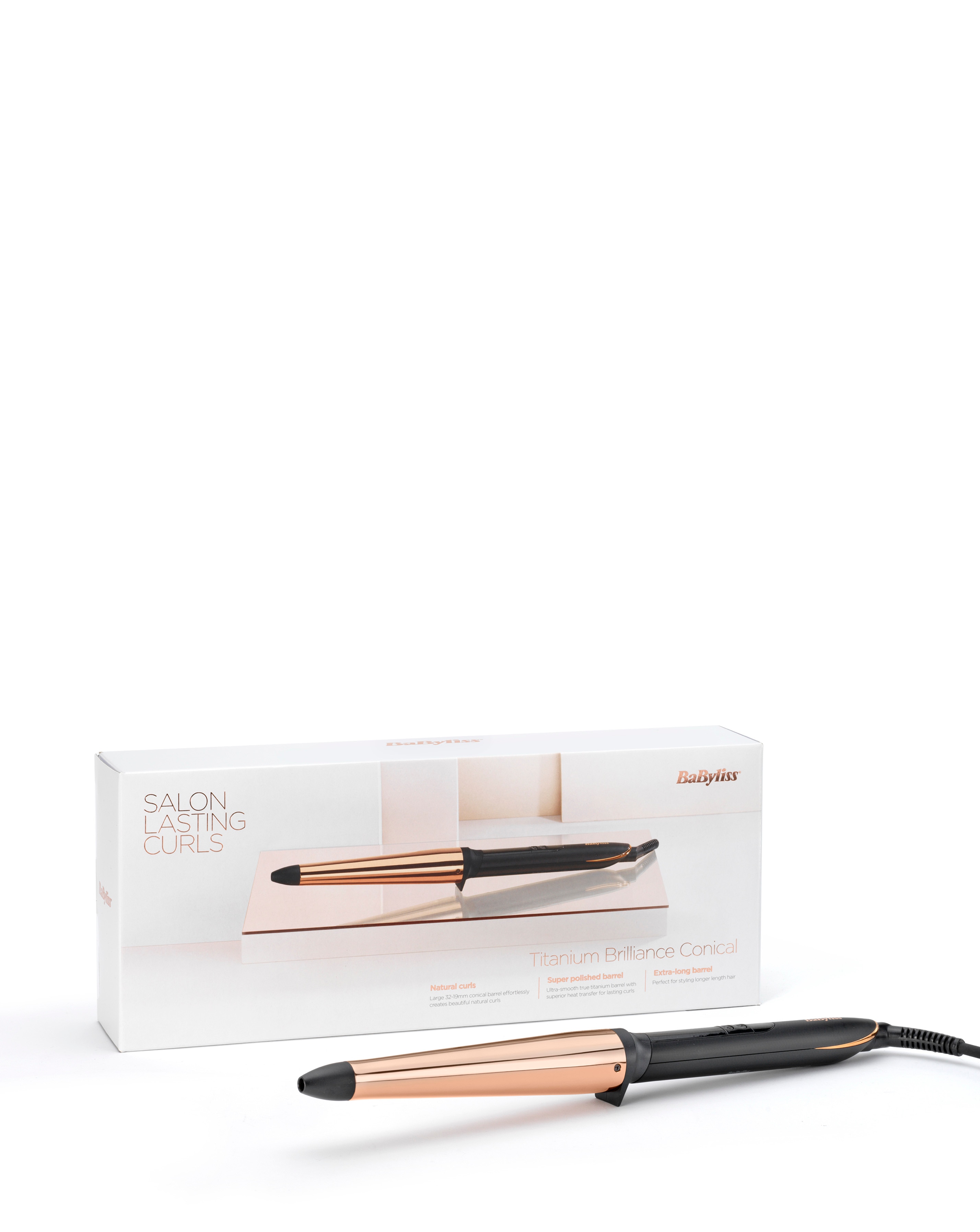 Babyliss Conical curling wand