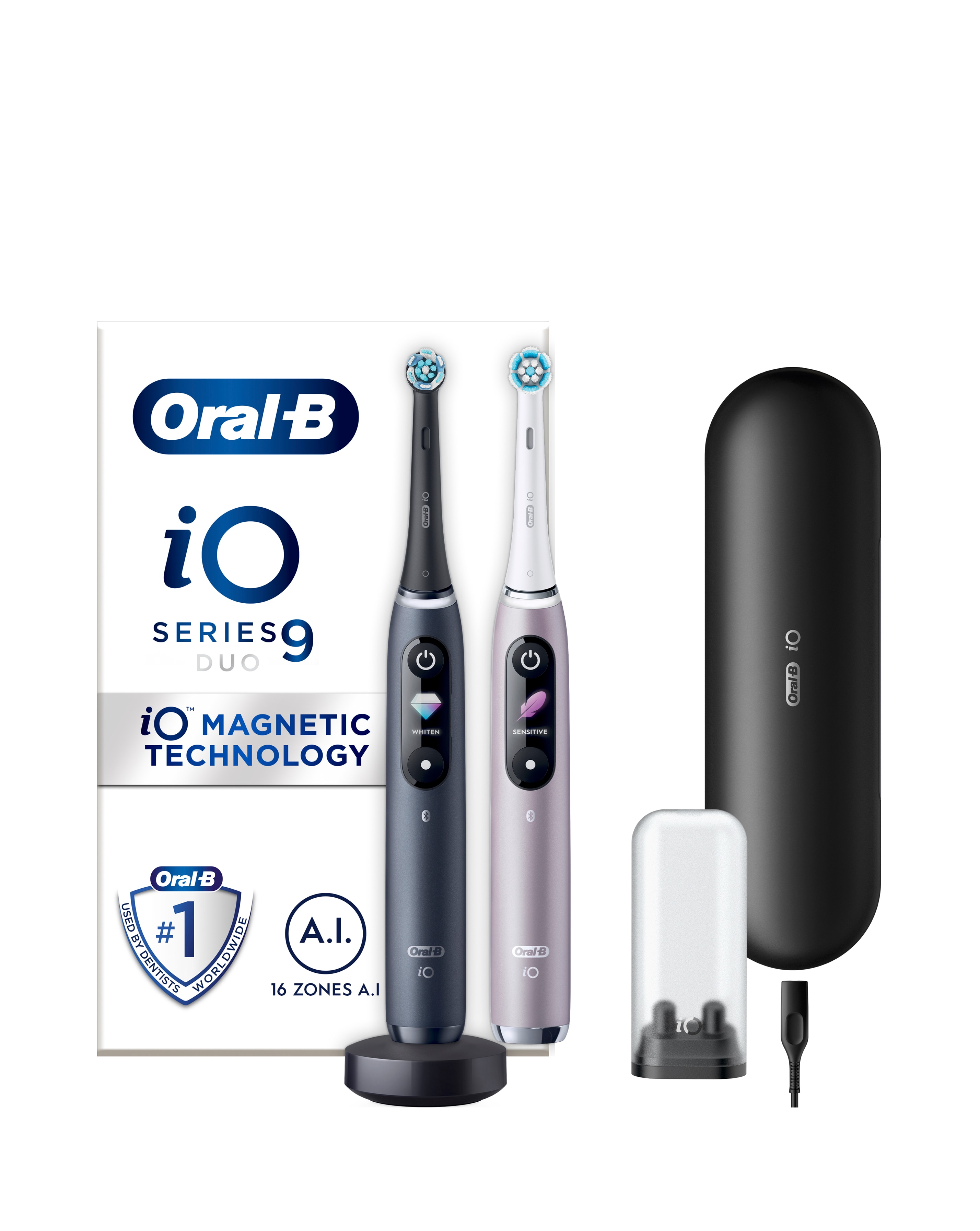 Oral-B iO9 Black Lava & Rose