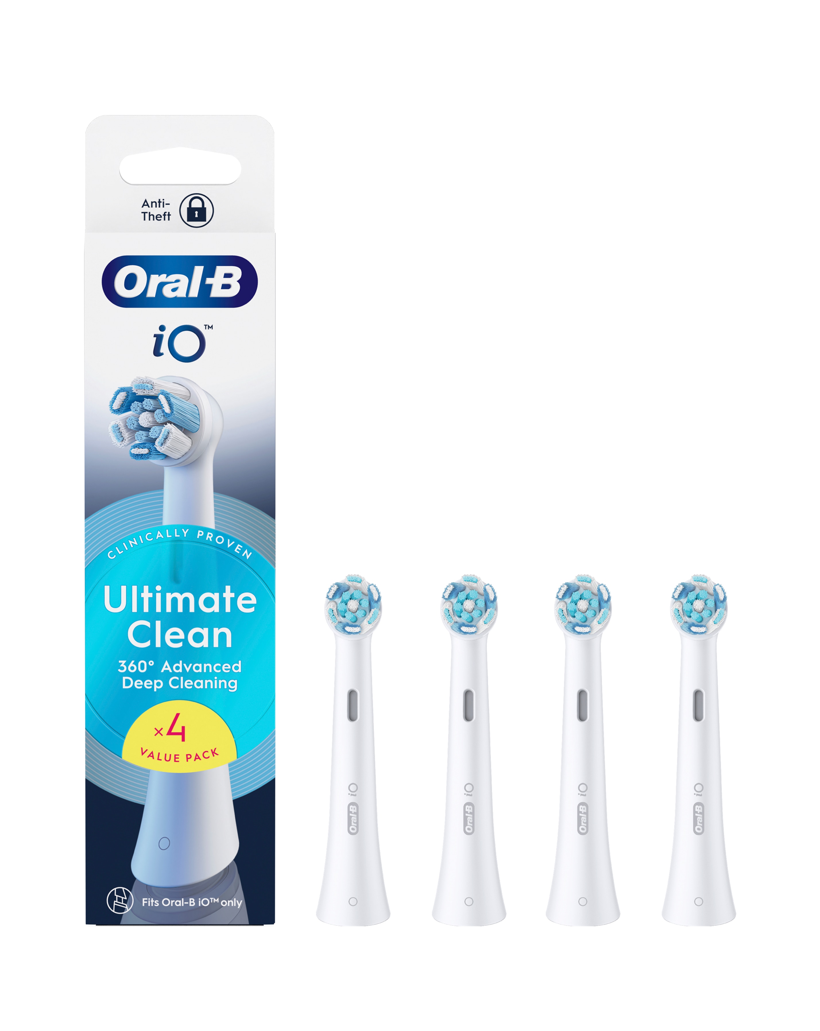 Oral-B iO White Refill heads 4 Pack
