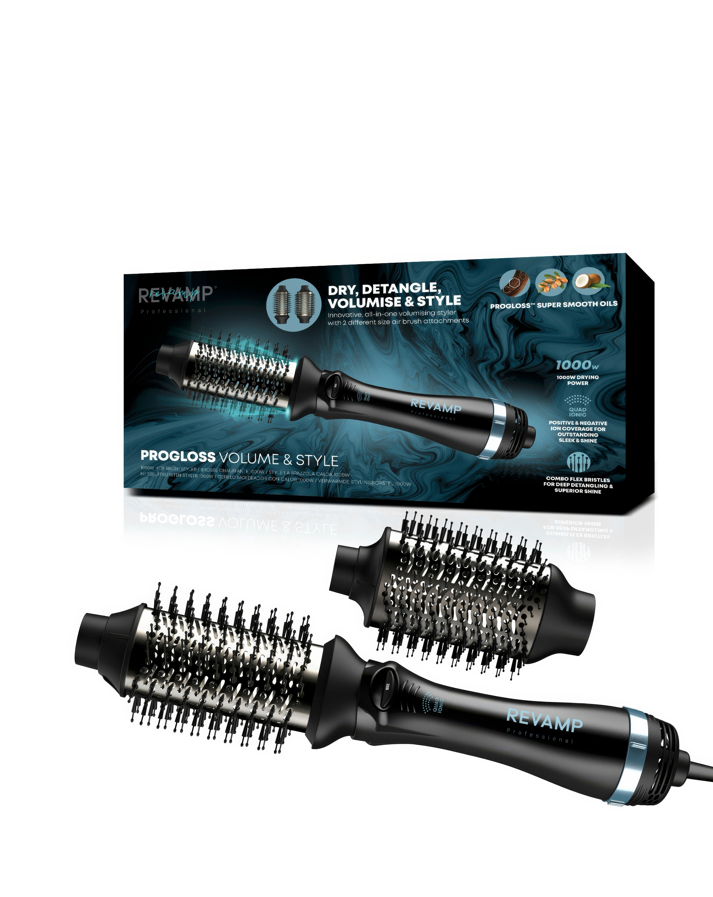 Revamp Hot brush styler 2-in-1