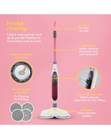 Swan SC30132QOC Lynsey Queen of Clean Hardfloor Cleaner and Polisher