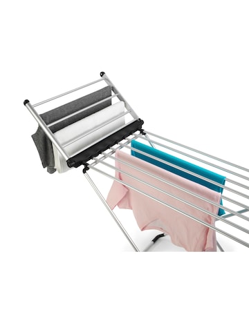 Beldray Winged Heated Clothes Airer - Black