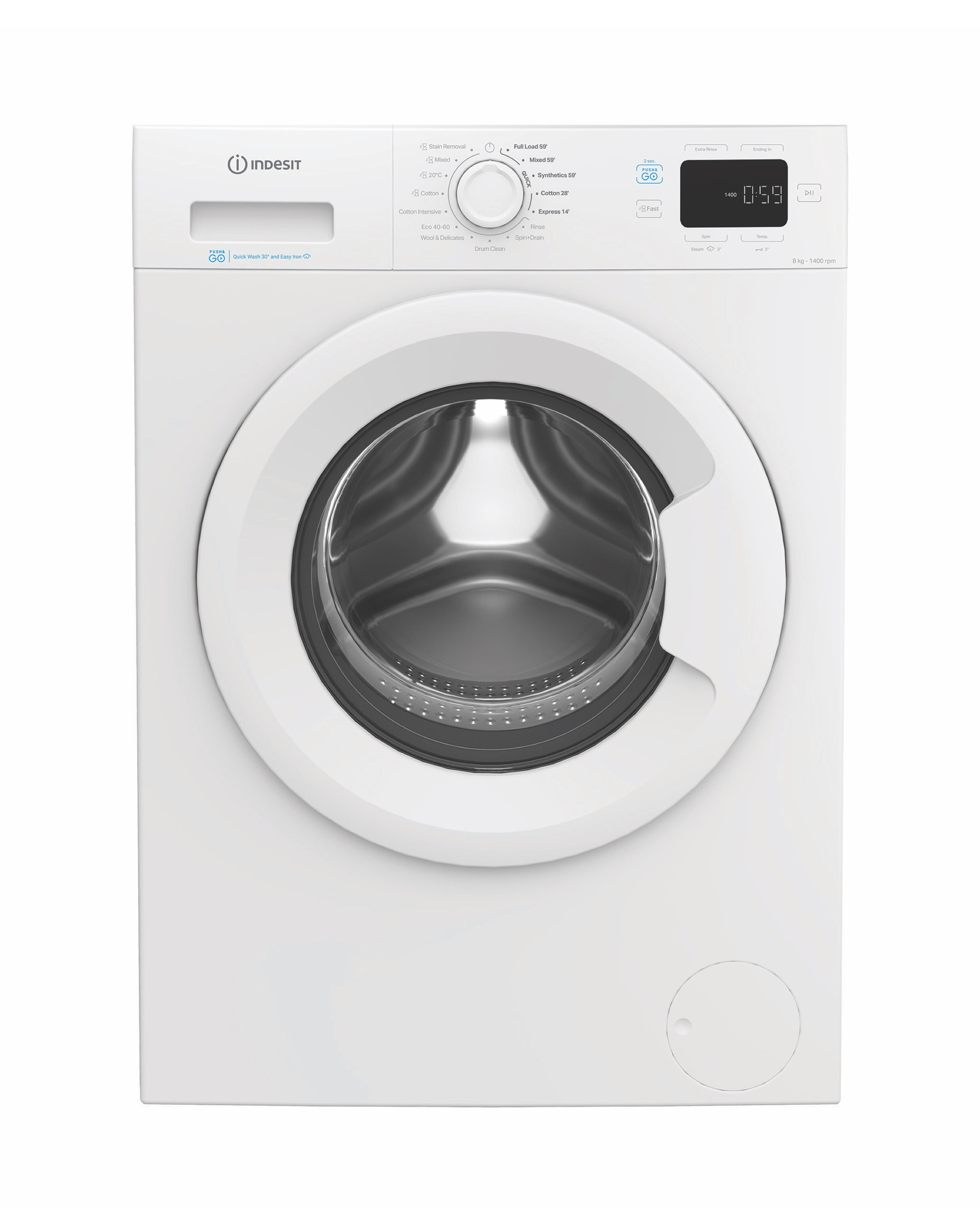 New In - Indesit IP846 Washing Machine- White