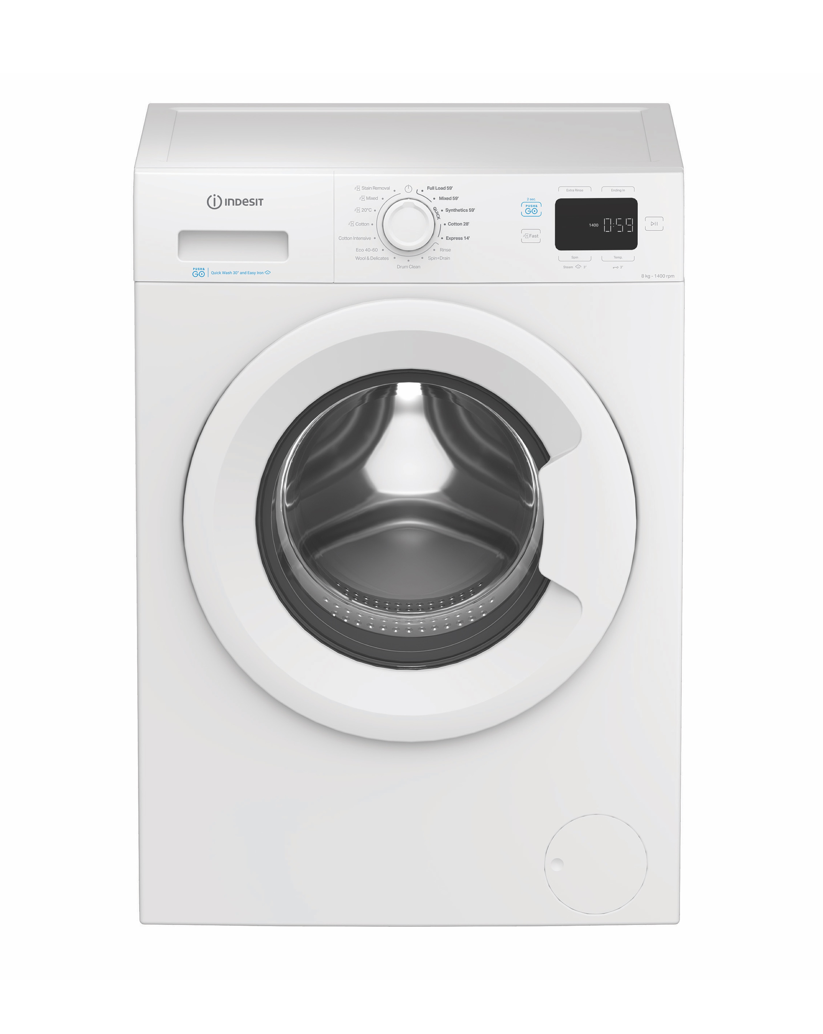 New In - Indesit IP846 Washing Machine-W+Inst