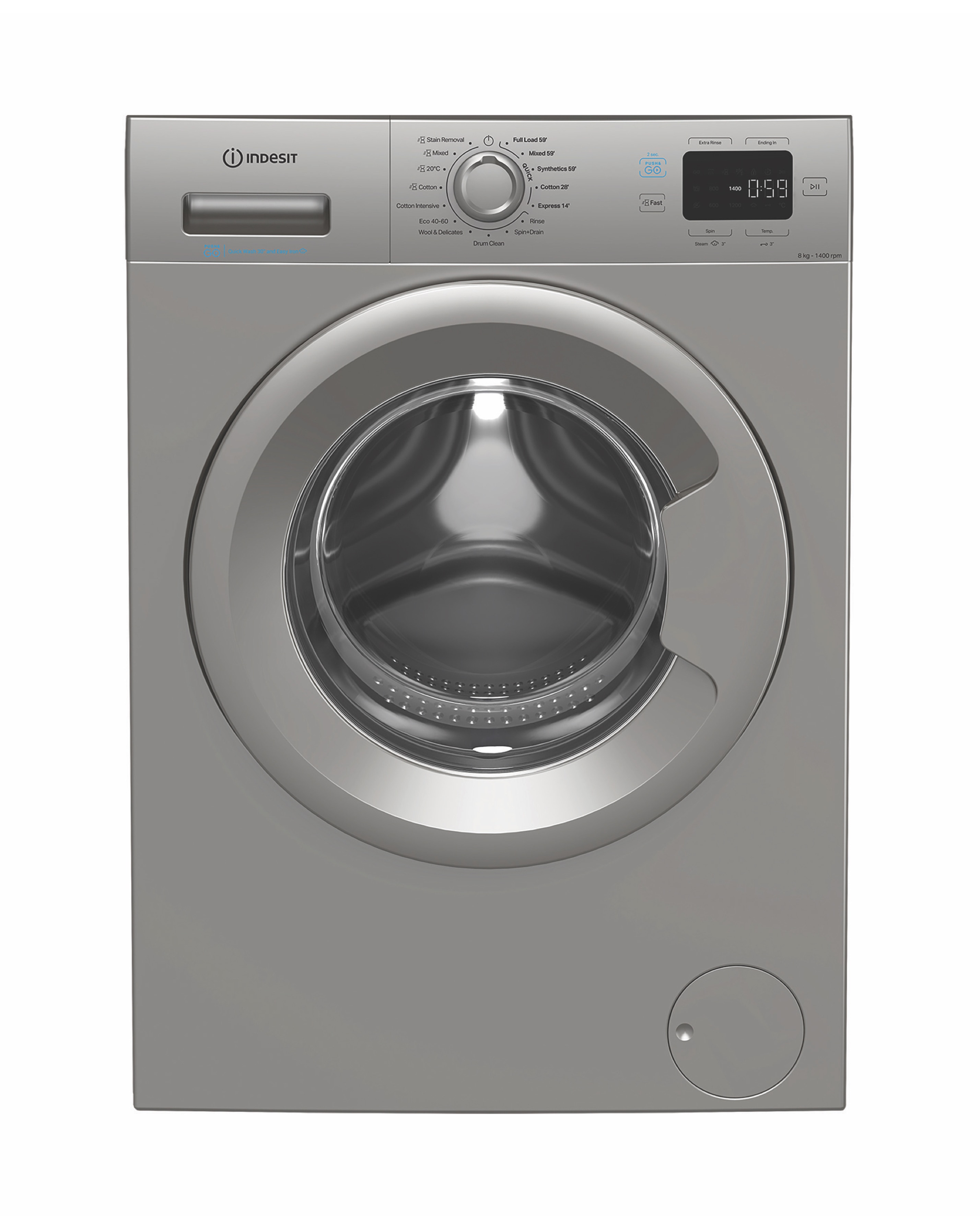 New In - Indesit IP846S Washing Machine-S+Inst