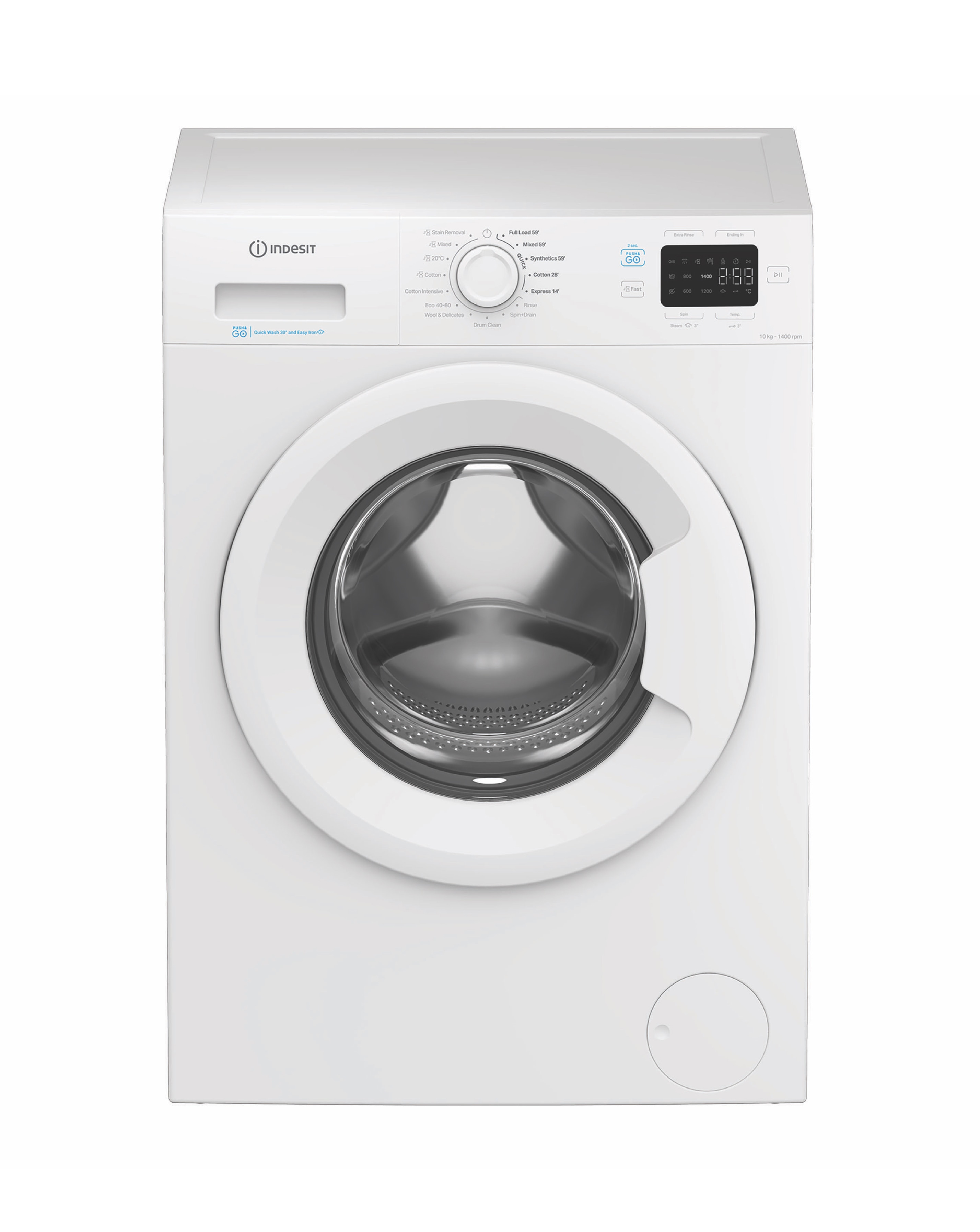 New In - Indesit IP1046 Washing Machine-White