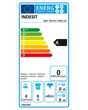 Indesit IMA 764 My Time Washing Machine - White