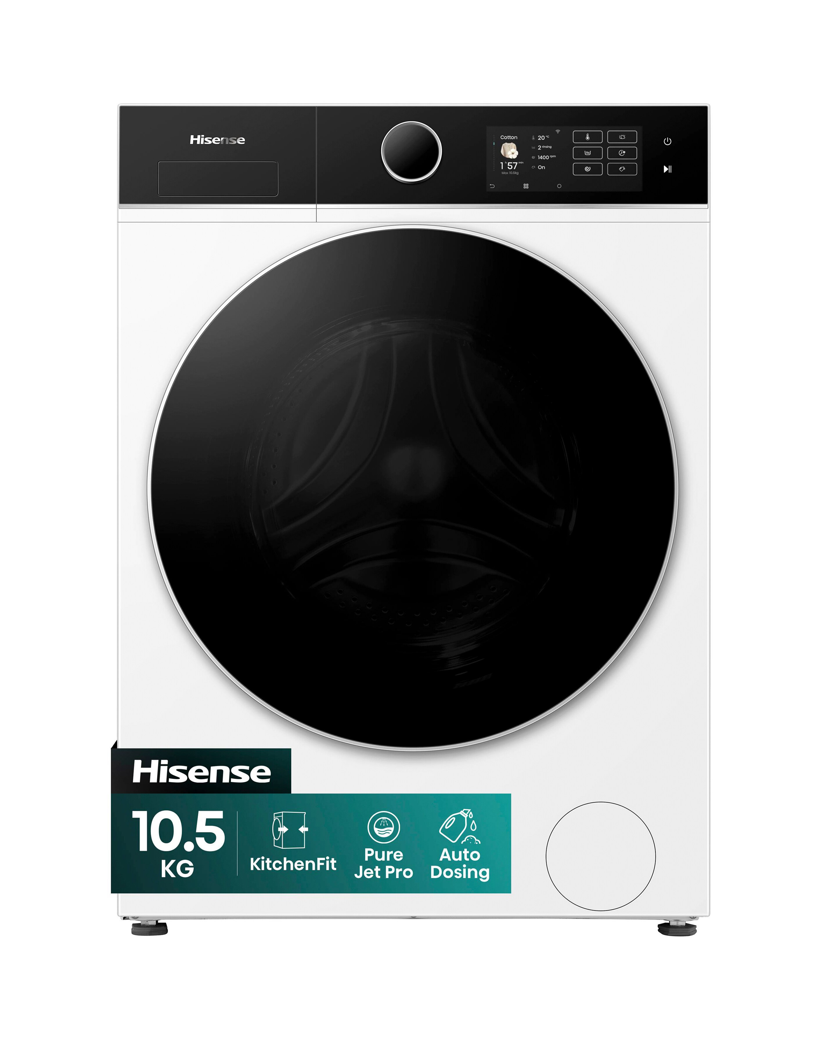 Hisense WF5I1045BWQ White