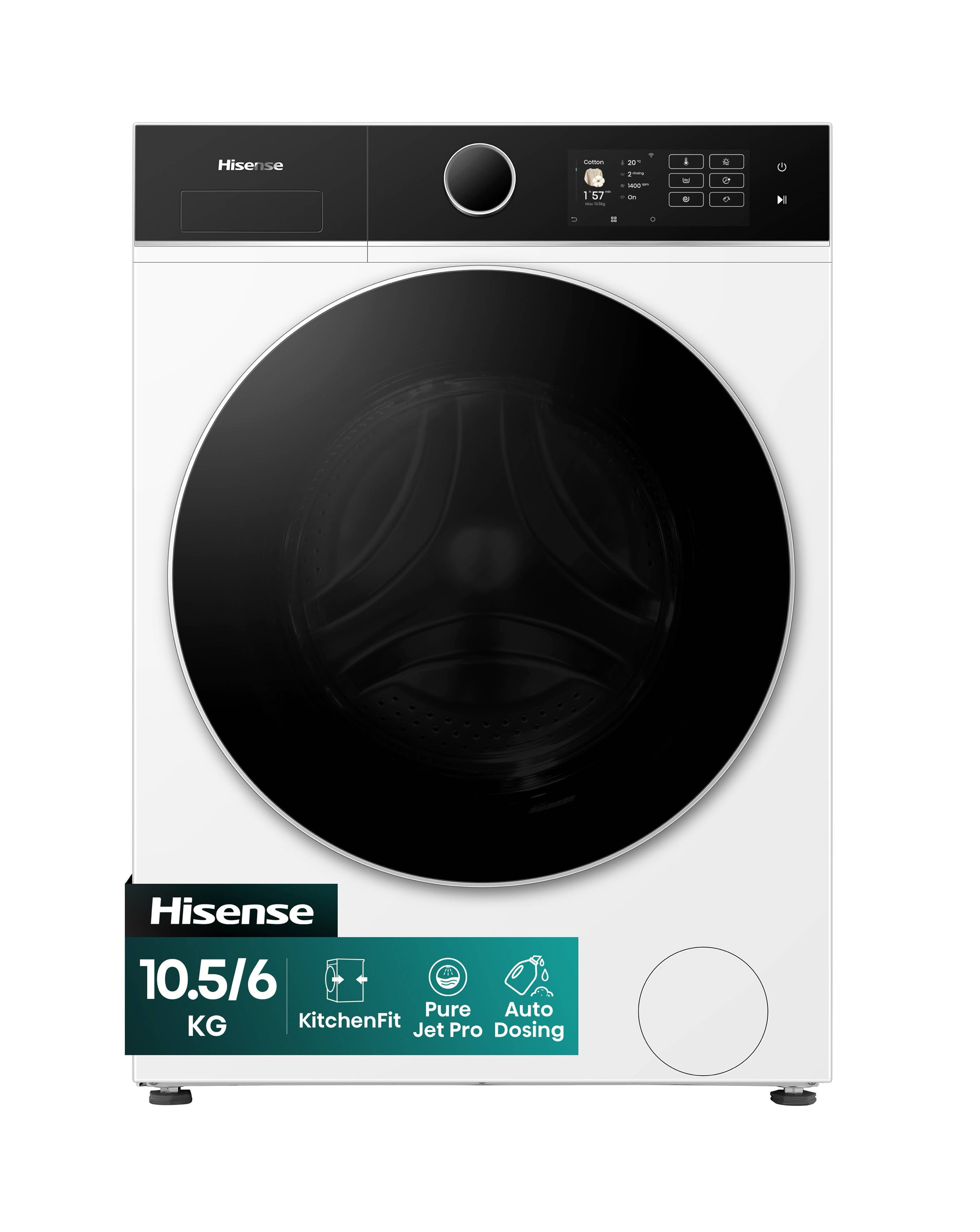 Hisense WD5I1045BWQ White