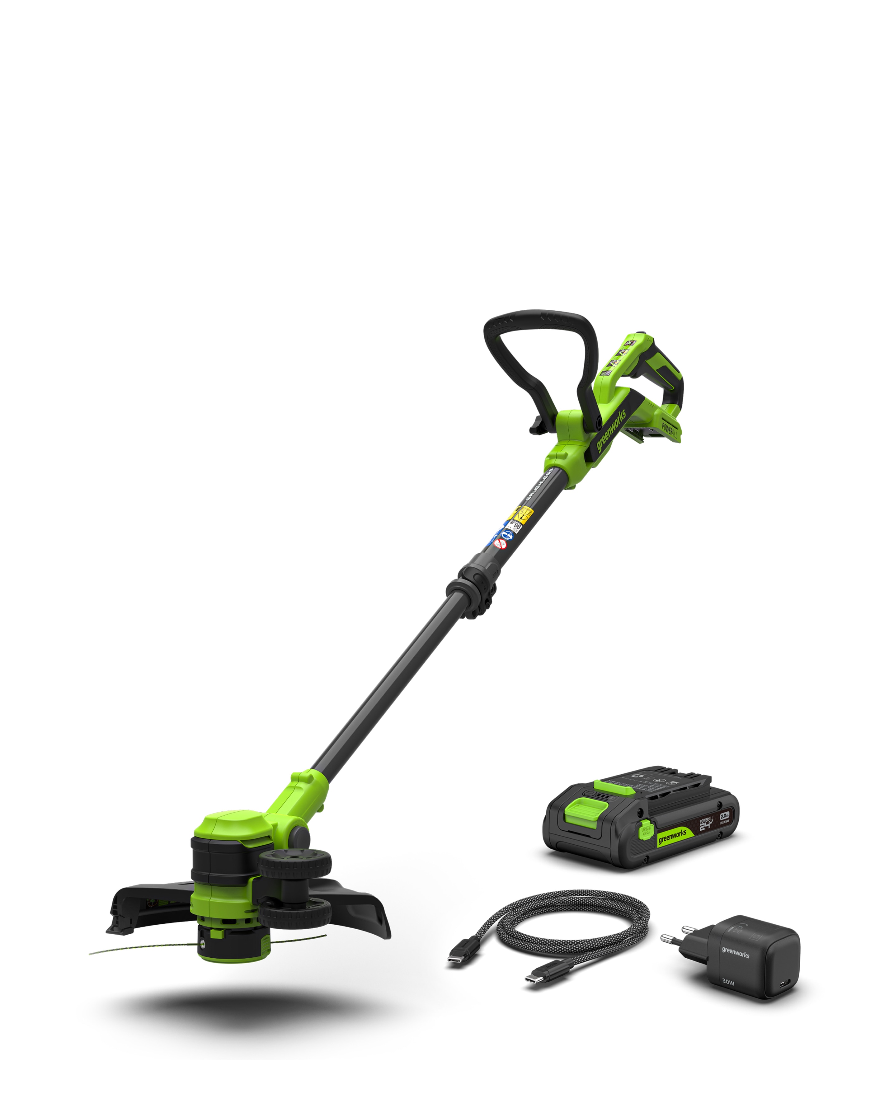 New In - Greenworks 24V Brushless Line Trimmer