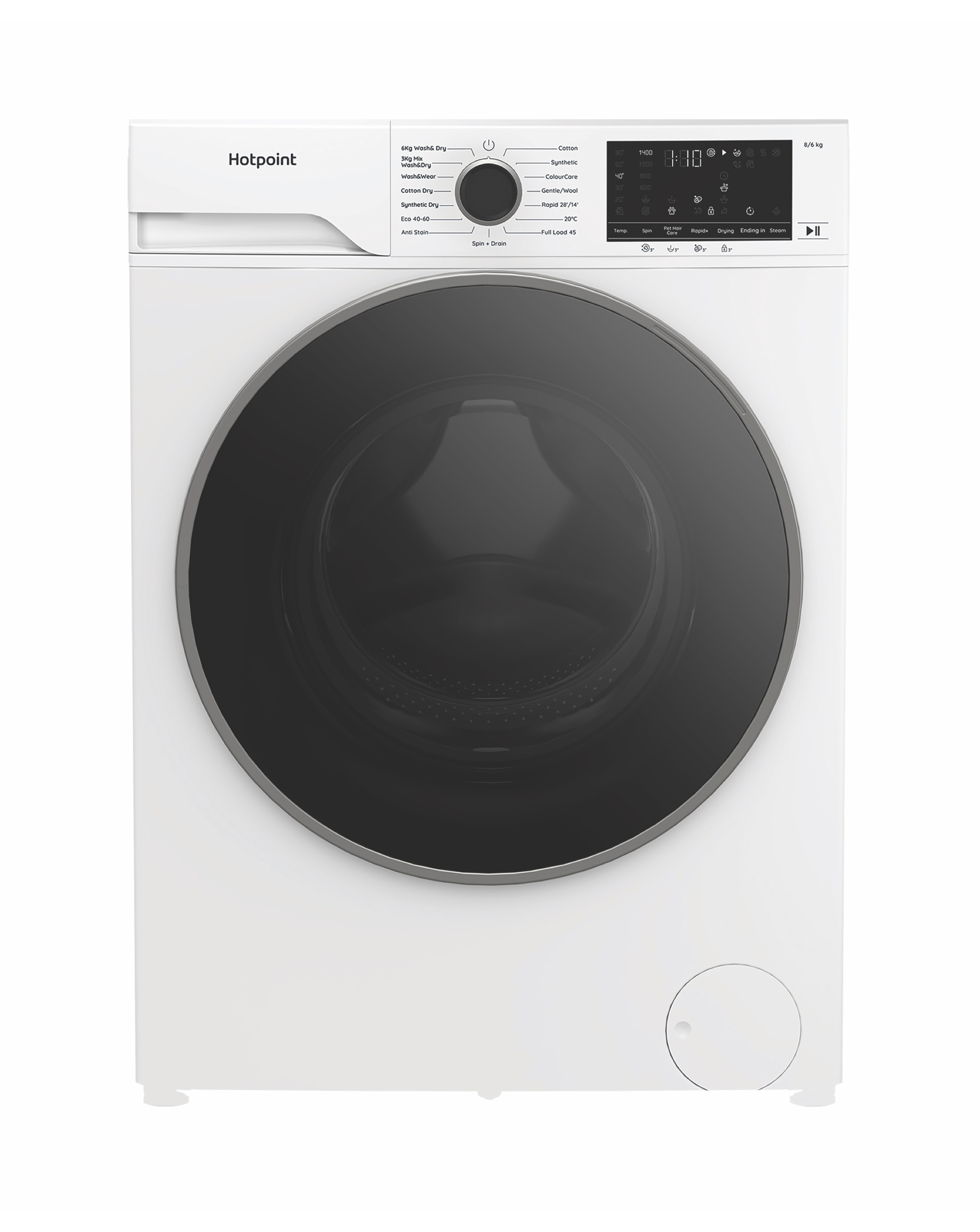 New In - Hotpoint HBD 8680 ANTI STAIN UK 8+6kg