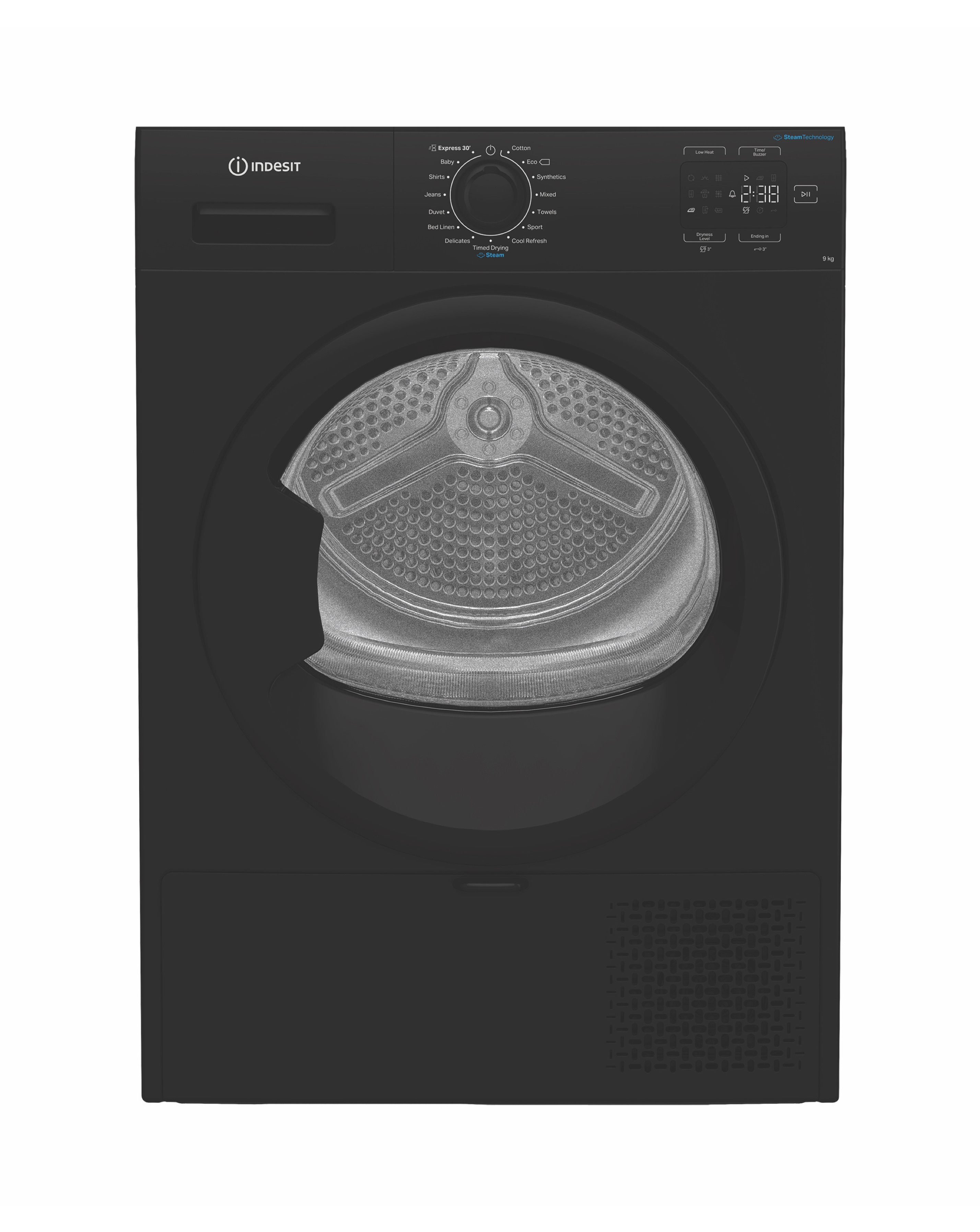 New In - Indesit Heat Pump Tumble Dryer 9KG Black